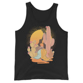Vintage Brokeback Cowboy Sunset Tank | Western Gay Pride Tank Top
